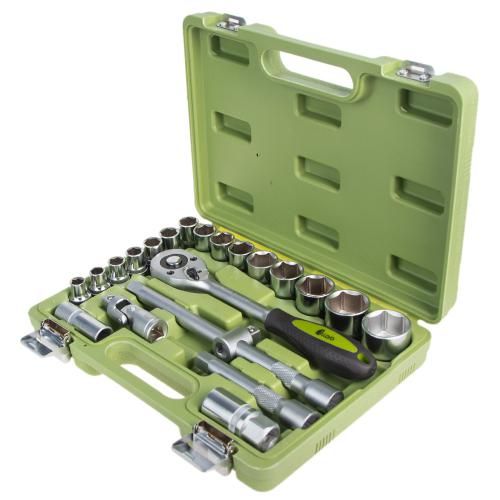 Набор головок 1/2", 22 предмета Alloid. 10-32 мм. (НГ-4022П)