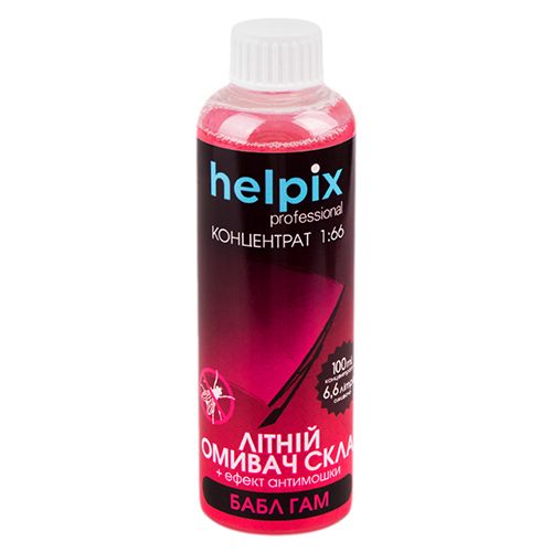 Концентрат летнего омывателя HELPIX "1:66" Бабл Гамм 0.1 л.