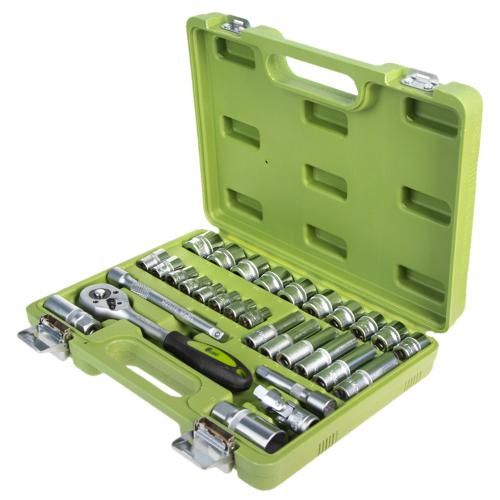 Набор головок 3/8", 30 предметов Alloid