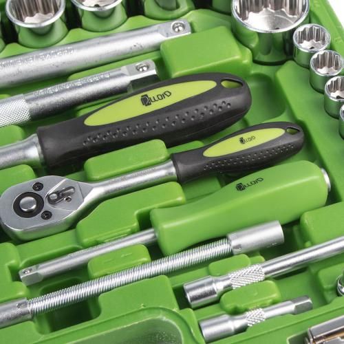 Набор инструментов Alloid 1/2" и 1/4" 12-г 94 предмета (НГ-4094П-12)