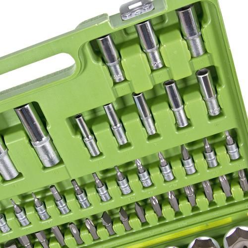 Hабір інструменту Alloid 1/2" и 1/4" 6-г 94 предмети (НГ-4094П-6) (НГ-4094П-6)