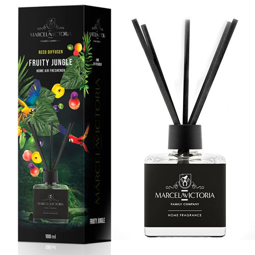 Жидкий ароматизатор для дома/офиса Tasotti "Reed diffuser" 100ml Fruity Jungle ((24))