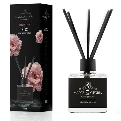 Ароматизатор рідкий для дому/офісу Tasotti "Reed diffuser" 100ml  Kiss ((24))
