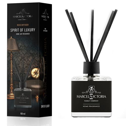 Ароматизатор жидкий для дома/офиса Tasotti "Reed diffuser" 100ml Spirit of Luxury