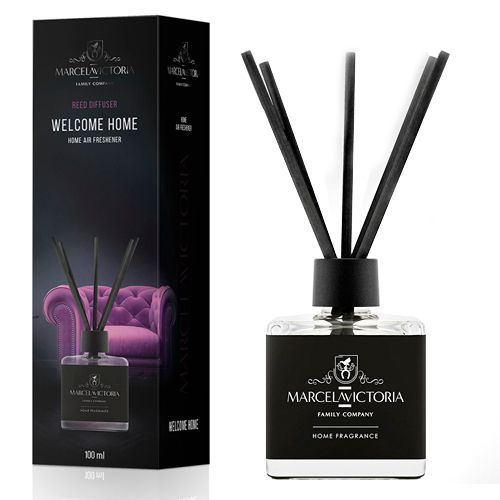 Ароматизатор жидкий для дома/офиса Tasotti "Reed diffuser" 100ml Welcome Home