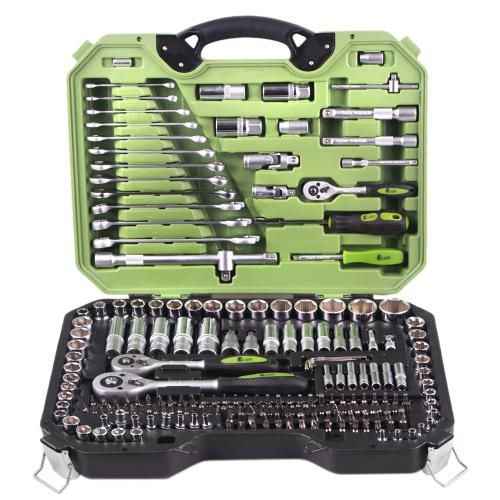 Универсальный набор инструмента 1/4" & 3/8"&1/2", 218 предм (НГ-4218П) Alloid (НГ-4218П)