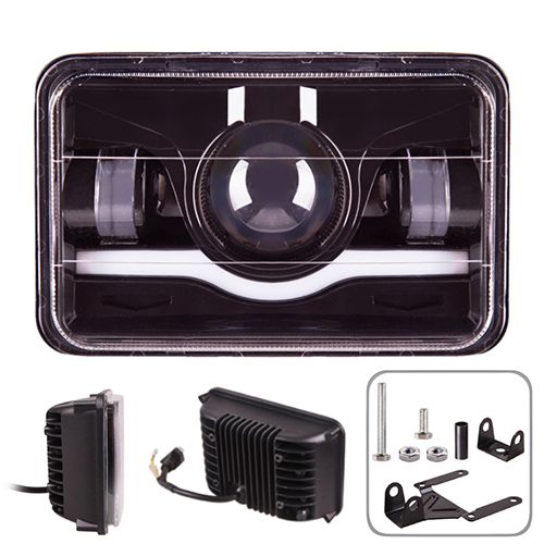 Фара рабочего света + DRL LP-50M2 SPOT+FLOOD 5Led*10W (170*110*75)10-30V/50W/6000K (LP-50M2)