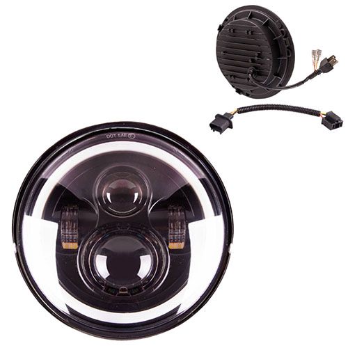 Фара робочого світла  + DRL LP - 45S1 SPOT+FLOOD 4Led*10W (7 INCH)10-30V/45W/6000K