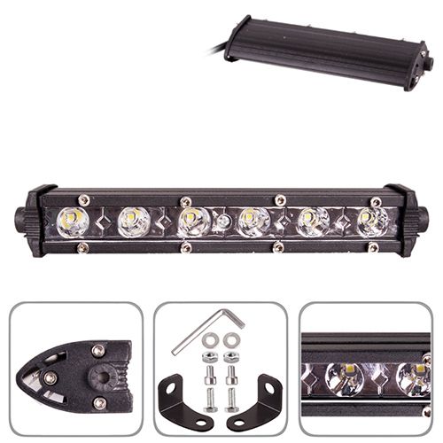 Фара робочого світла WLP - 18L6 SPOT 6Led*3W (180*28*45)10-30V/18W/6000K