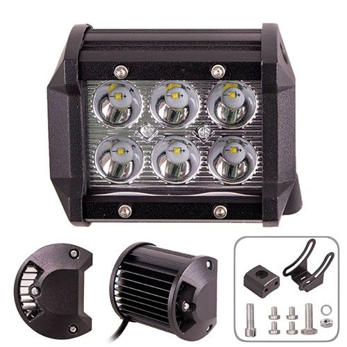 Фара робочого світла WLP - 21F6 SPOT 6Led*4W (95*75*75)10-30V/24W/6000K