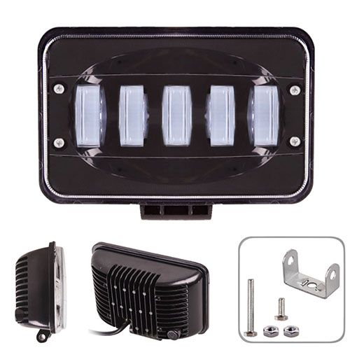 Фара рабочего света WLP-50S5 SPOT + FLOOD 5Led*10W (170*110*75)10-30V/50W/6000K (WLP-50S5)