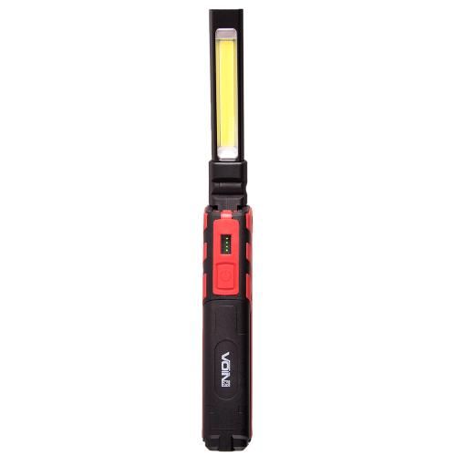 Переносная лампа "VOIN" VL-107, 5W-COB+3W XPE/АКБ 2000mAh/магнит/инд. заряда (VL-107)