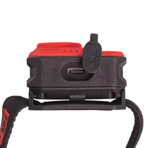 Фонарь налобный VOIN VL-167, 3W-COB (W/R)+3W XPE/АКБ800mAh/рег.