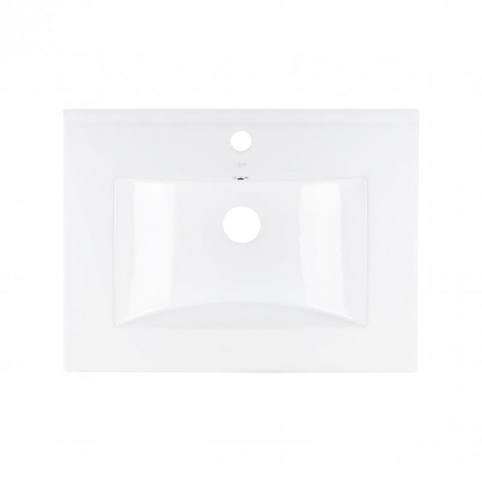 Раковина Qtap Albatross 600х460х180 White без донного клапана QT01113060CW1