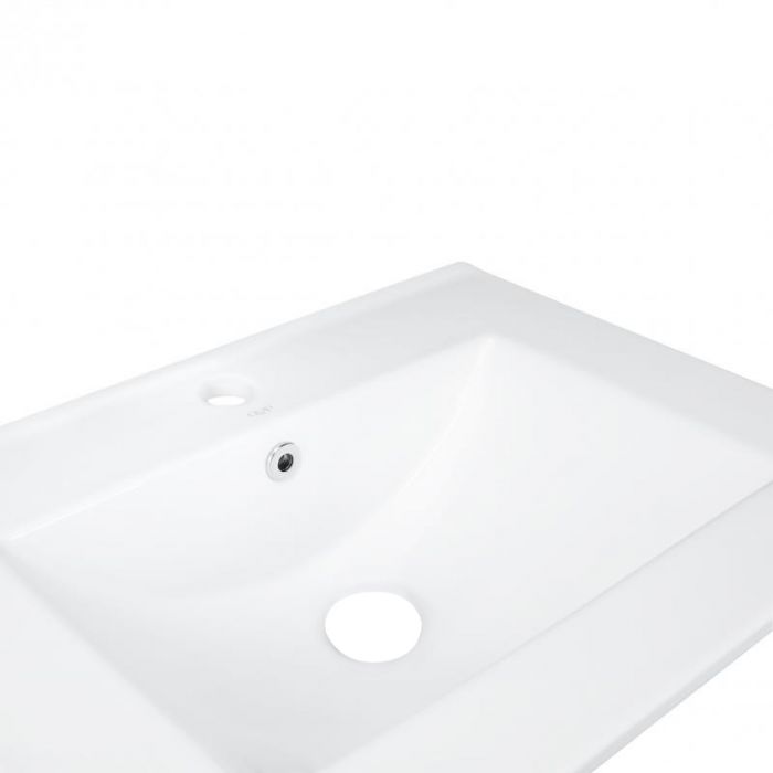 Раковина Qtap Albatross 600х460х180 White без донного клапана QT01113060CW1