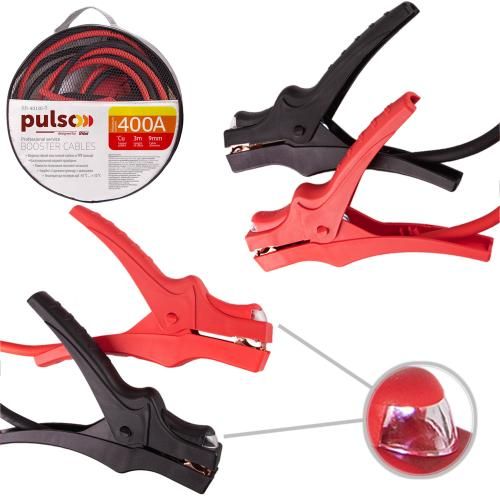 Прикуриватель PULSO 400А (до -45С) 3,0м в чехле (ПП-40330-П)