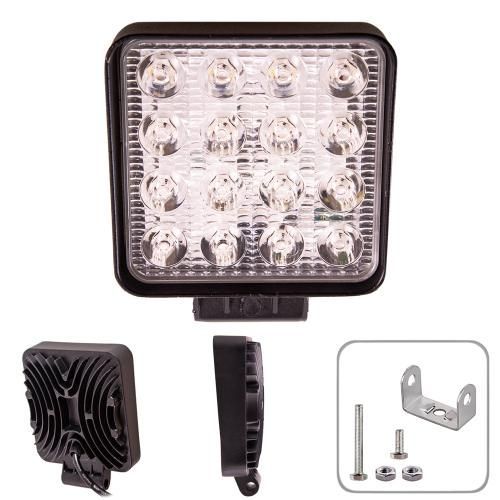 Фара робочого світла WLP-48328 SPOT/Д (110*110*72)/10-30V/48W/6000K