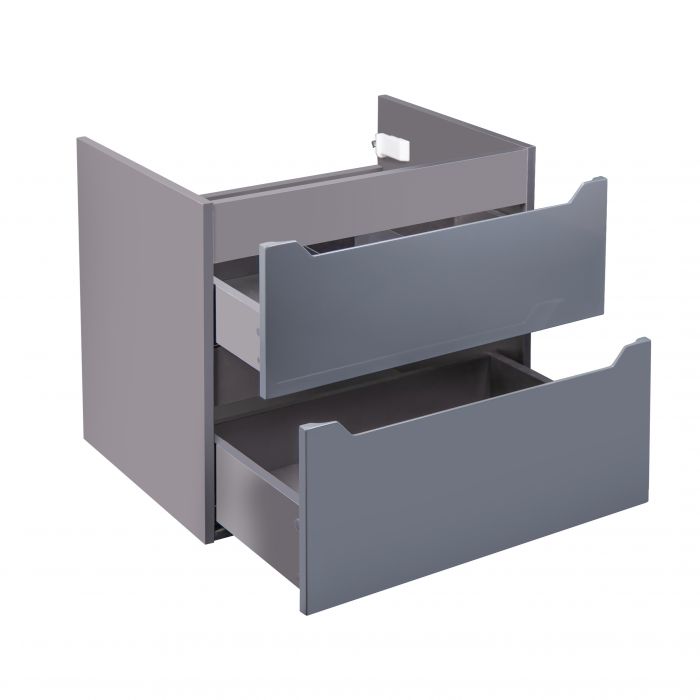 Тумба подвесная Qtap Scorpio 810х585х500 GRAPHITE QT1474TPВ802NG