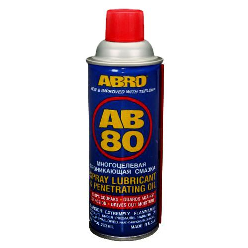 Проникающая смазка (283g)-400ml AB 80 ABRO (AB-80)