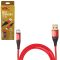Кабель VOIN CC-4201C RD USB-Type C 3А, 1m, red (быстрая зарядка/передача данных) (CC-4201C RD)