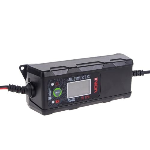 Зарядное устройство для VOIN VL-124 12V/4A/3-120AHR/LCD/Импульсное