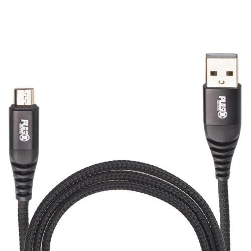 Кабель VOIN CC-4202M BK USB - Micro USB 3А, 2m, black (быстрая зарядка/передача данных) (CC-4202M BK)