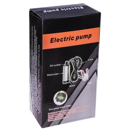 Насос для перекачки топлива 24V с фильтром (24V)