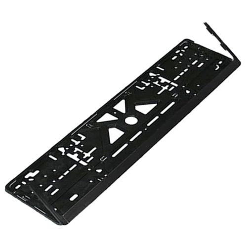 Автомобильная рамка под номер черная в шарике (Укр)