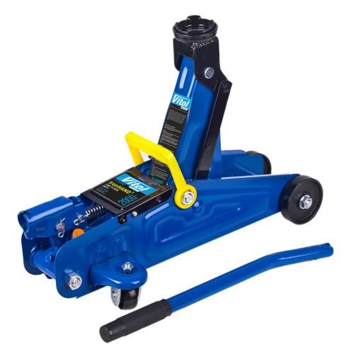 Домкрат гідравлічний  підкатний 2 т коробка. Висота піднімання 125-300 мм 6.3 кг (IH-125300DP)