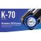 Компресор "ViTOL" К-70 150psi/25Amp /90л/2 циліндра /шланг 1,0+5,0м/клеми (К-70)