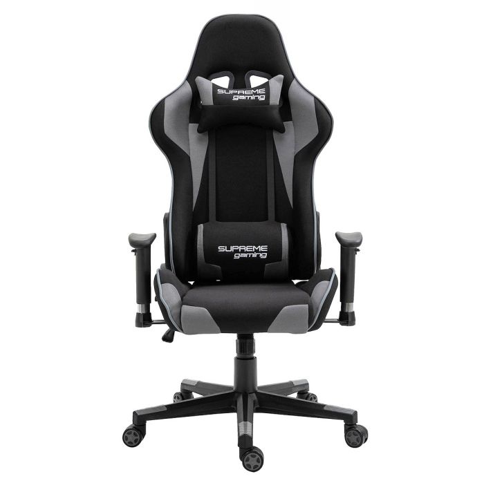 Компьютерное кресло из ткани PlayMaker Supreme Gaming 94559 Черно-серый, Zenga ткань