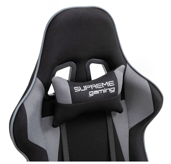 Компьютерное кресло из ткани PlayMaker Supreme Gaming 94559 Черно-серый, Zenga ткань