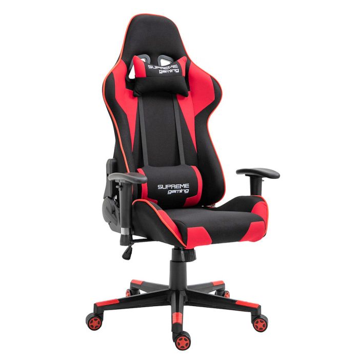 Компьютерное кресло из ткани PlayMaker Supreme Gaming 94557 Черно-красный, Zenga ткань