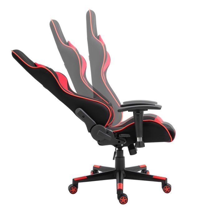Компьютерное кресло из ткани PlayMaker Supreme Gaming 94557 Черно-красный, Zenga ткань