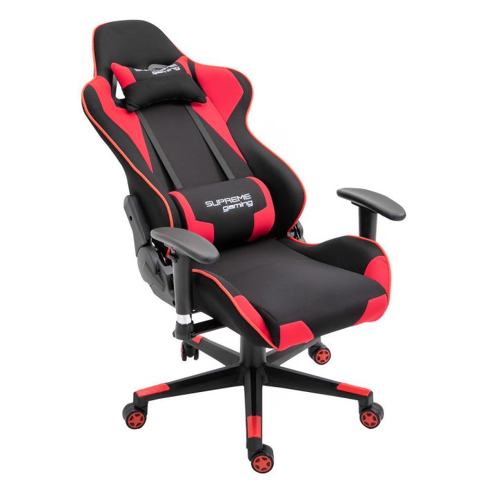 Компьютерное кресло из ткани PlayMaker Supreme Gaming 94557 Черно-красный, Zenga ткань