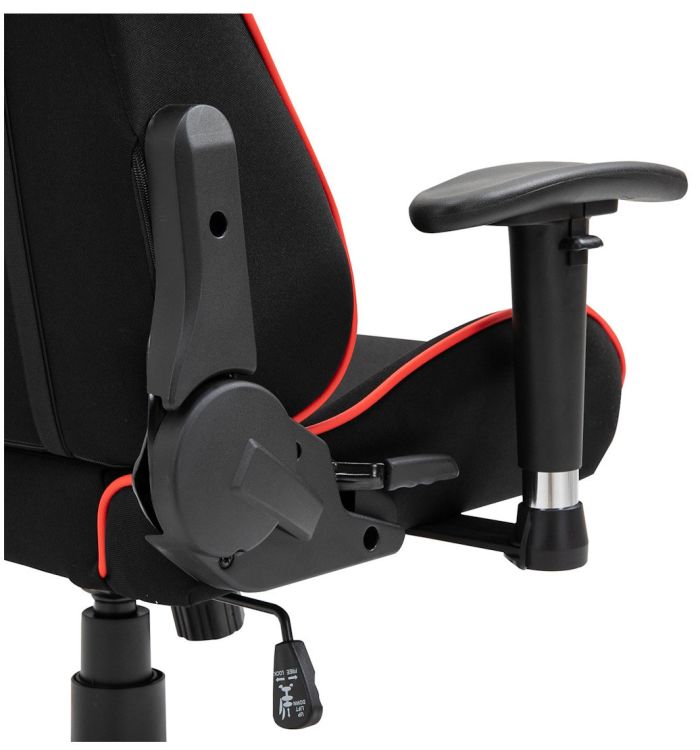 Компьютерное кресло из ткани PlayMaker Supreme Gaming 94557 Черно-красный, Zenga ткань