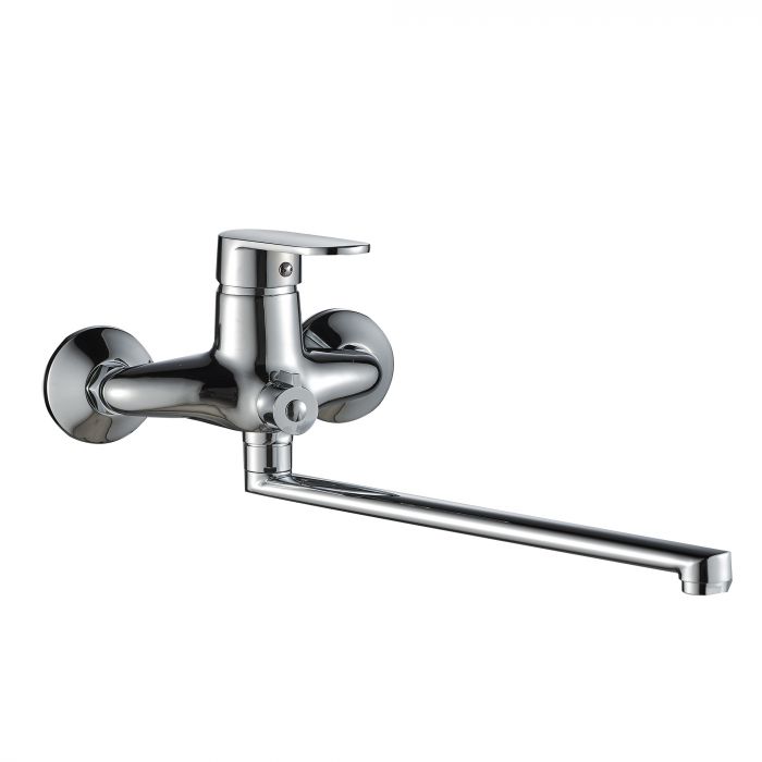 Смеситель для ванны Lidz Tani 0052 с поворотным изливом (с душевым гарнитуром) (k40) LDTAN0052CRM44960 Chrome