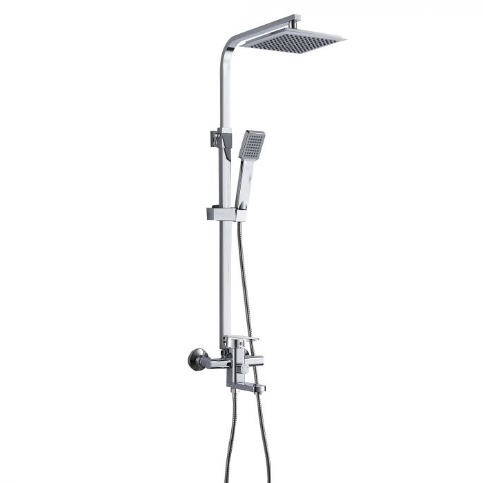 Душевая система универсальная Lidz Sofi 1030 на три потребителя (с изливом) (k35) LDSOF1030CRM44975 Chrome