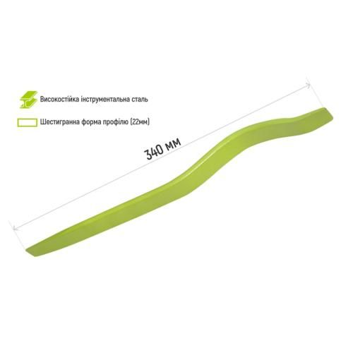 Монтовалка 340х22мм Alloid (TL-34022)