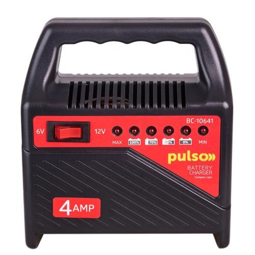 Зарядное устройство PULSO BC-10641 6&12V/4A/10-60AHR/светодиодн.инд. (BC-10641)