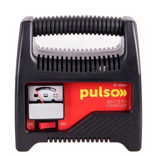 Зарядное устройство для PULSO BC-20865 12V/6A/20-80AHR/стрелковый индикатор (BC-20865)