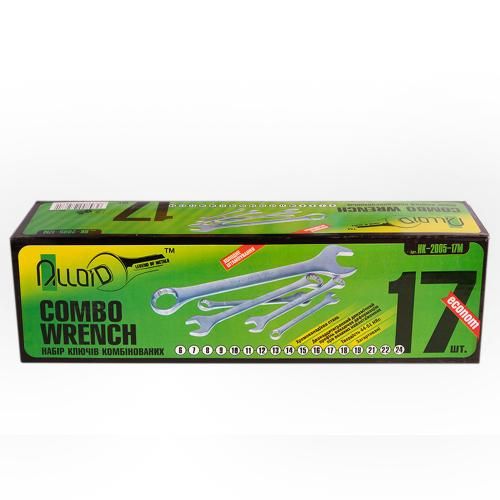 Набор комбинированных ключей. 17 предметов Alloid (специальность)