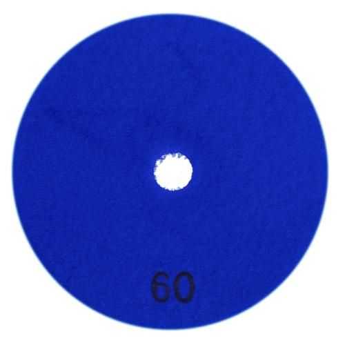 Круг алмазный шлифовальный на липучке 125 мм, зерно 60, Alloid (DD-125060)