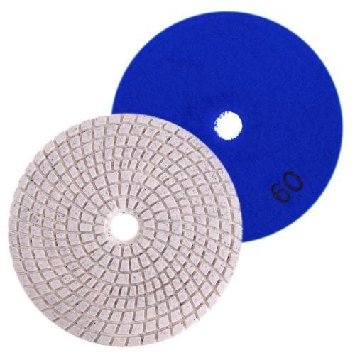 Круг алмазный шлифовальный на липучке 125 мм, зерно 60, Alloid (DD-125060)