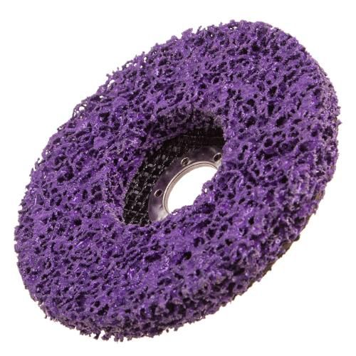 Круг зачистный "коралл" 125мм х 22,2мм (фиолетовый), Alloid