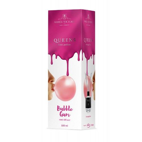 Ароматизатор жидкий для дома/офиса Tasotti "Car & Home" QUEENS White 100ml Bubble Gum