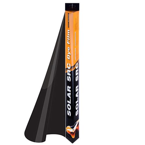 Тонированная пленка SRC 0.75х3m Dark Black треугольная туба (TRH-BK-15)