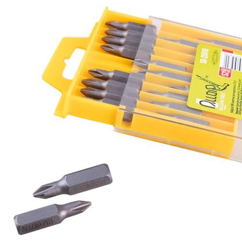 Alloid. Набор бит магнитных для шуруповерта PH1 25мм, S2 (20шт) (SB-25010)