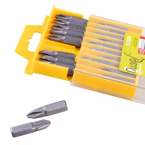 Alloid. Набор бит магнитных для шуруповерта PH2 25мм, S2 (20шт) (SB-25020)