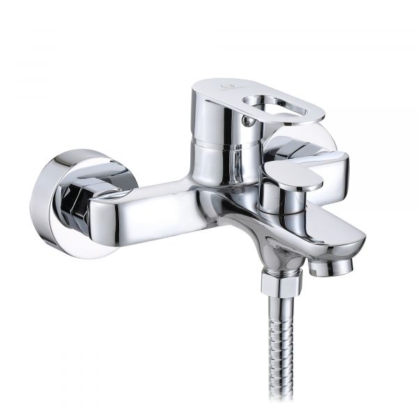 Смеситель для ванны Lidz Latwa 006 (с душевым гарнитуром) (k35) LDLAT006CRM45414 Chrome